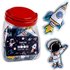 Astronauten Mini-Duschgel im Großpack, 24 Stück