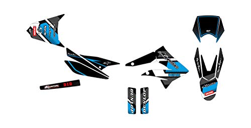 Motocross-Set Derbi Senda X-Treme 50 Comics blau 2010-2017