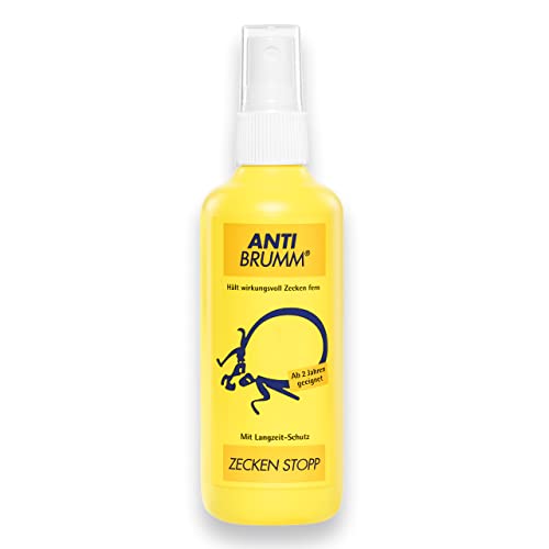 Anti Brumm Zecken Stopp Pumpspray, 150ml: Repellent für den zuverlässigen Zeckenschutz, Zeckenspray mit Icaridin und Citriodiol