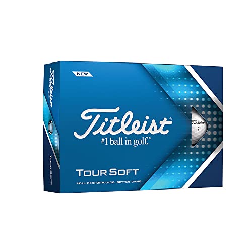 Titleist Tour Soft Golfbälle für Erwachsene, Unisex, Weiß, Einheitsgröße