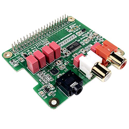 InnoMaker Raspberry Pi HiFi DAC HAT PCM5122 HiFi DAC Audio Card Expansion Board für Raspberry Pi 4 3 B+ Pi Zero etc. (DAC HAT)