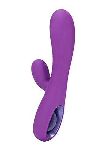 Topco - Ultrazone - Wiederaufladbarer Silikon Rabbit-Vibrator mit 6 Vibrationen - Violett