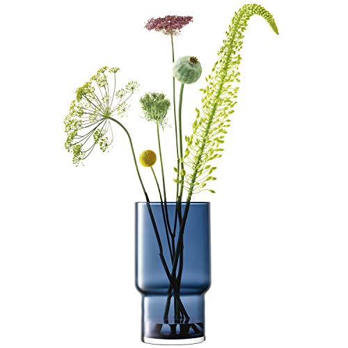 LSA UT92 Utility-Vase/Laterne, 30 cm, Saphir