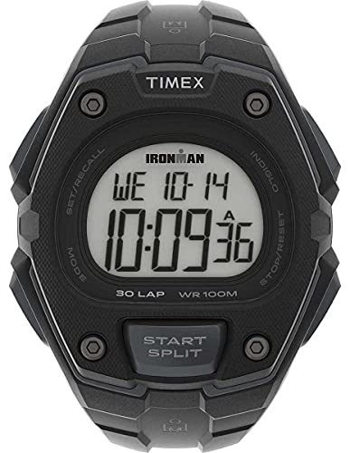 Timex Herren Digital Quarz Uhr mit Kunststoff Armband TW5M46100