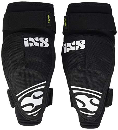 IXS Erwachsene Knee Guard Hack Knieschoner, black, L