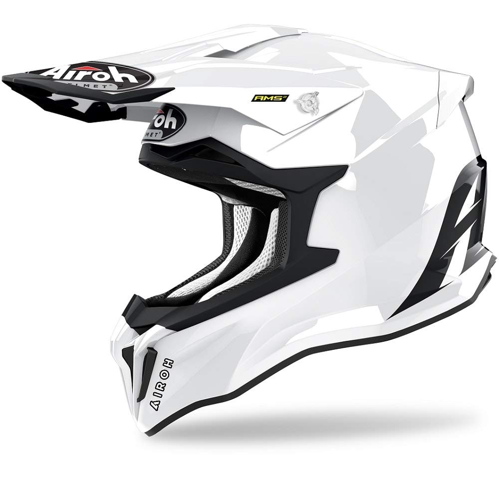 Airoh Helmet Striker Color White Gloss S
