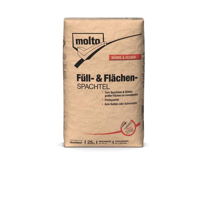 MOLTO Fuel- und Flaechenspachtel 25kg - 5087719
