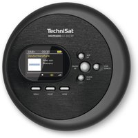 TechniSat DIGITRADIO CD 2GO BT - portables DAB+ Radio mit CD-Player (DAB+, UKW, MP3 mit Resume-Funktion, Bluetooth, ASP, Kopfhöreranschluss, Equalizer, Favoritenspeicher) schwarz
