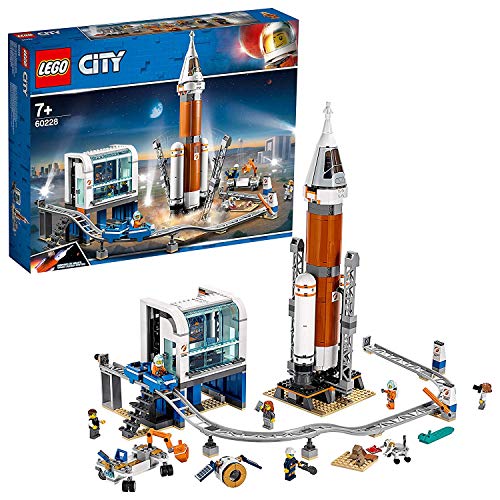 LEGO Konstruktionsspielsteine "Weltraumrakete mit Kontrollzentrum (60228) LEGO City Space Port" (837-tlg)