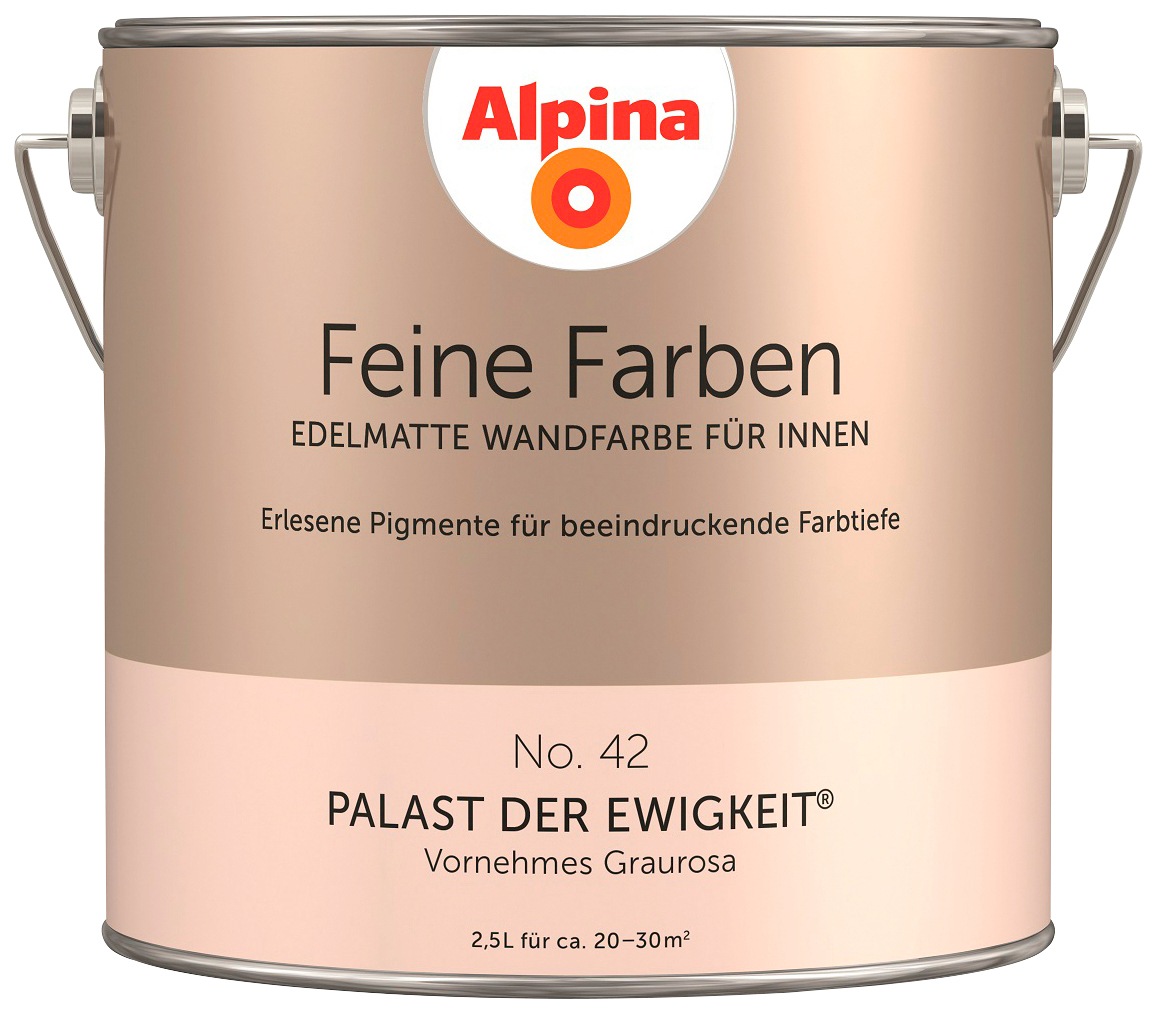 Alpina Wand- und Deckenfarbe "Feine Farben No. 42 Palast der Ewigkeit"