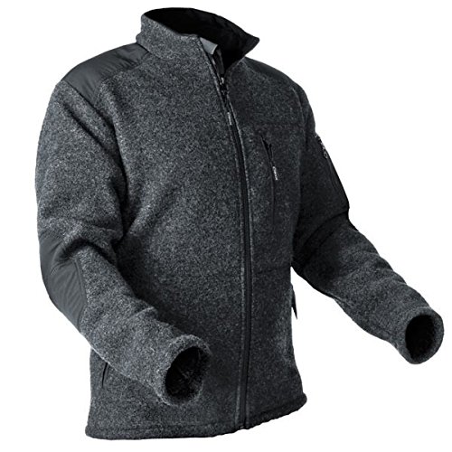 Pfanner warme Wooltec Jacke aus Merinowolle, Farbe:grau, Größe:M