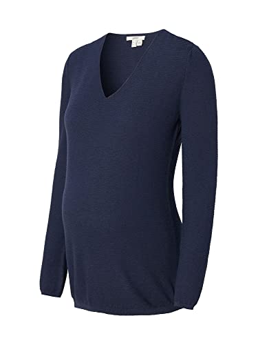 ESPRIT Maternity Damen Sweater met lange mouwen Pullover, Dark Blue - 405, 34 EU
