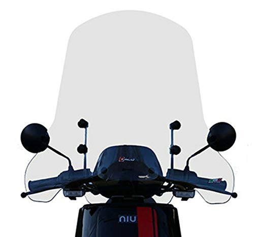 Windschutzscheibe NIU N15-NGT Bildschirm - Art. 23536 für alle Modelle mit bloßen Lenkerbefestigungen an der Windschutzscheibe