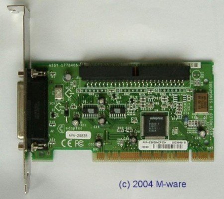 Adaptec PCI SCSI AVA-2903B/Epson PnP ID3427