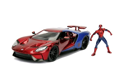 Jadatoys Marvel Spiderman 2017 Ford GT 1:24