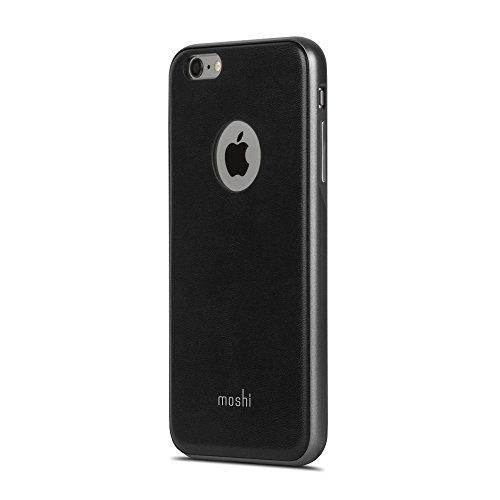 Moshi 99MO080002 iGlaze Napa für Apple iPhone 6/6S Plus Onyx schwarz