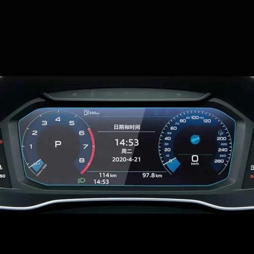 ESPYN Gehärtetem Glas Schutz Film Für Q3 2022 Auto Navigation Radio DVD GPS LCD Dash Board Bildschirm Auto Innen Aufkleber Navigation Glas Schutzfolie (Size : Dash Board 10.25)
