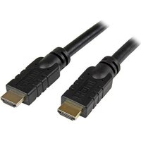 StarTech.com 30,0mActive CL2 In-wall High Speed HDMI Cable - M/M - Video- / Audiokabel - HDMI - 26 AWG - HDMI, 19-polig (M) - HDMI, 19-polig (M) - 30,0m - Doppelisolierung - Schwarz (HDMM30MA)