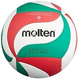molten volleyball dvv wettspielball weiß/grün/rot gr. 5