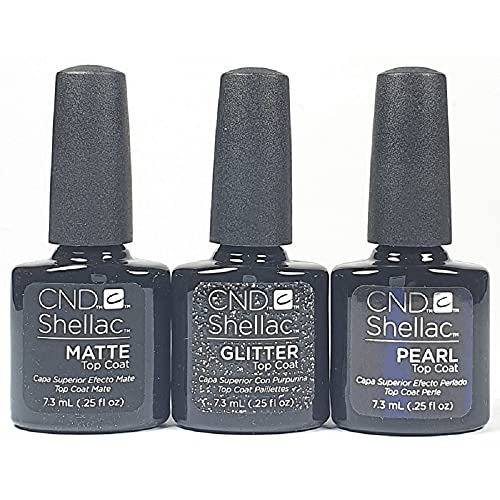 CND Shellac Top Coat Collection Alluring Trilogy