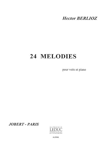 Hector Berlioz-24 Mélodies-BOOK