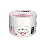 Andreia Professioneller Hartgel, biphasisch, hohe Viskosität, 2-in-1, LED und UV – Soft Pink, 44 g