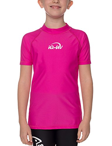 iQ-UV Mädchen UV-Shirt 300 UV-Schutz T-Shirt, Pink (Pink (Pink)), 140/146 (Herstellergröße: 140/146)