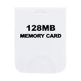 Ruitroliker 128MB Memory Card Compatible for Wii GameCube NGC GC console White