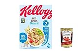 3x Kellog's Kellogg All-bran Natural, membrane mit seinen reichhaltigen Weizenfasern cereals 450 g + Italian Gourmet polpa 400g