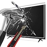 LEYF TV Bildschirmschoner 109 Bildschirm (42 Zoll) - Abgehängt und fixiert – AntiSchaden TV Schutz - Fernsehfilm für LCD, LED, 4K OLED und QLED HDTV Displayschutz für Fernseher