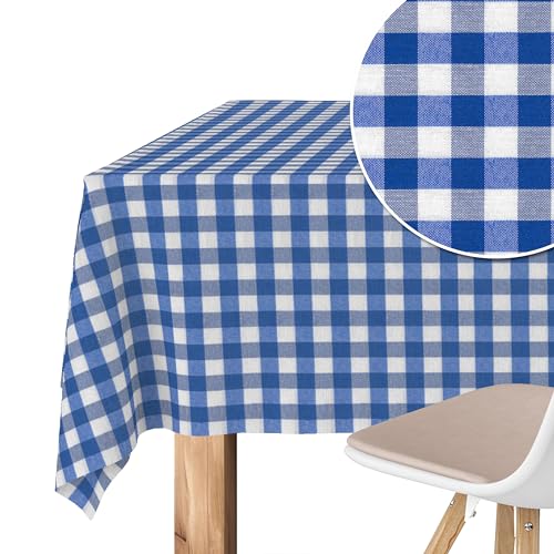 Martina Home Vichy Royal Tischdecke mit Teflon-Effekt, 200 x 140 cm