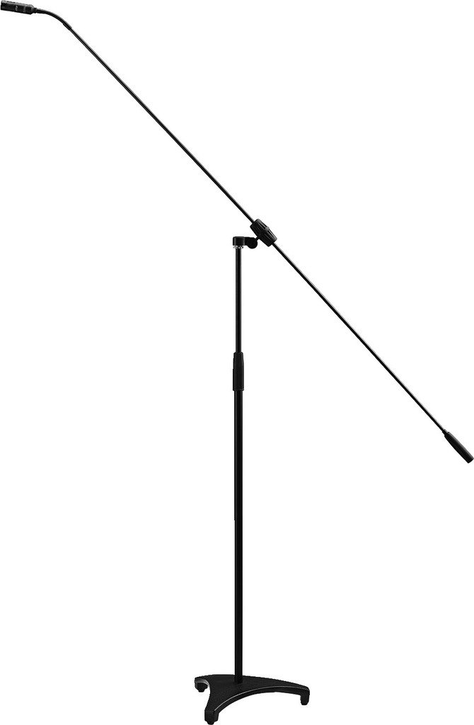 JTS FGM-170T Bodenstativ-Mikrofon mit Carbonfaser-Galgen schwarz