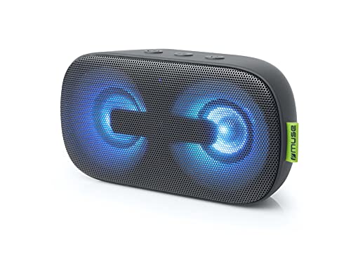 Muse M-370 DJ Tragbarer Bluetooth-Lautsprecher, schwarz