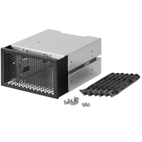 XIAOJUN 3,5 Zoll HDD Cage Rack Hard Driver Tray Hard Drive Cage Halterung 3 HDD Festplatten