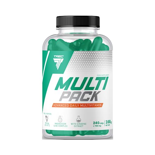 Trec Nutrition MULTIPACK, Vitamine und Mineralien, 1er Pack (1 x 240 Kapseln)