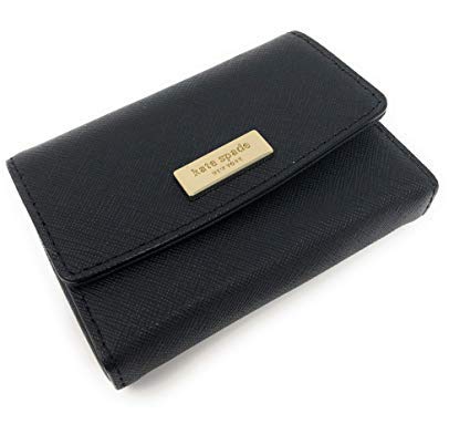 Kate Spade New York Large Holly Laurel Way Saffiano Leather Card Case Wallet