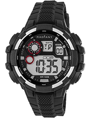 Radiant Herren Digital Uhr mit Gummi Armband RA439602