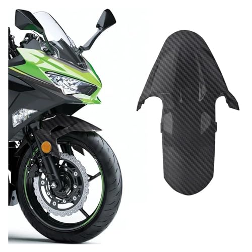 AOBANIT Kompatibel mit Kawasaki Ninja 400 2018-2021 Ninja 400 Motorrad-Frontschutzblech Motorrad-Verkleidungszubehör ABS Kohlefaser Premium Shell (Color : DIY Color)