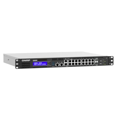 Qnap QGD-1602P-C3558-8GB Switch Web Managed 18 Port 2,5Gbps PoE, 2 SFP+