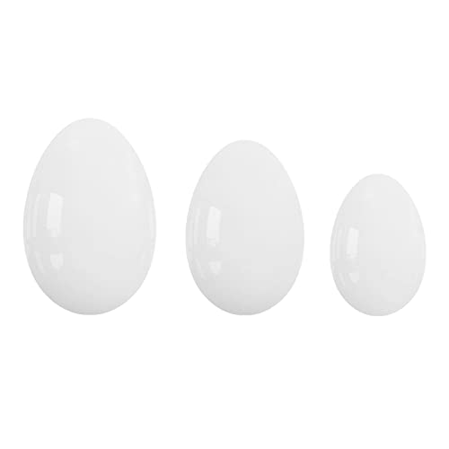 Yoni Egg 16 Arten Kristall-Massageball for Frauen Kegel-Übung Jade-, Jade-Eier ERTEYIN (Color : White Jade Eggs)
