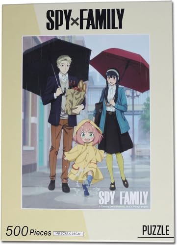 Great Eastern Entertainment Spy x Family Puzzle Rainy Day (500 Stück)