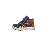 Lurchi Jungen Dino-TEX Hohe Sneaker, Blau (Navy 22)