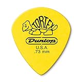 Dunlop 498R.73 Tortex® Jazz III XL, Yellow, .73mm, 72/Bag