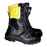 Cofra Schnittschutz-Stiefel Woodsman BIS Forstarbeiter Stiefel mit Sägeschutz 40, schwarz, 25580-000
