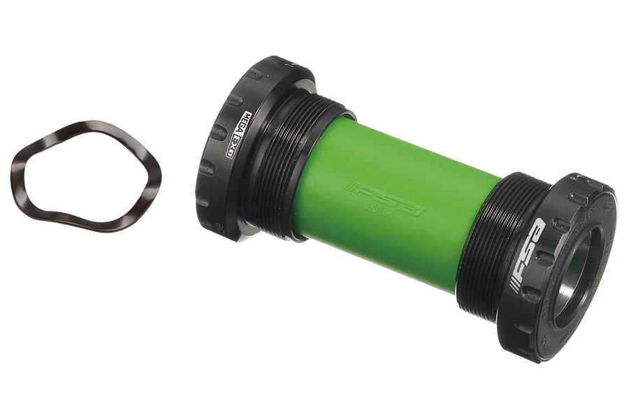 FSA BB-7100-V-Drive NBD MegaExo Tretlager, schwarz/grün, 24 mm