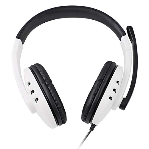 Queen.Y Gaming-Kopfhörer Rauschunterdrückung Gaming-Headset mit Mikrofon-Soft-Ohrmuschel für Schalter X-One X-360 Pc Ps5
