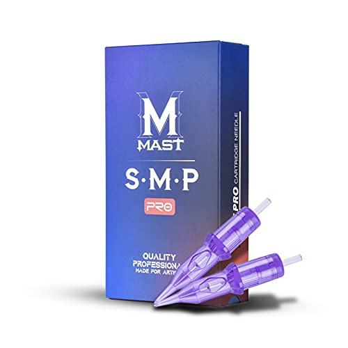 PRO SMP & PMU Cartridge Tattoo Nadeln Mikropigmentierung Permanent Makeup Augenbrauen Eyeliner Lips Microblading,0.20mm,3RL/box