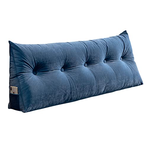 QQY Abnehmbare Nachttisch-Rückenkissen Sofa Bett Gepolstert Kopfteil Soft Tatami Double Support Kissen, 7 Größen (Color : F, Size : 40X20"/100x50cm)