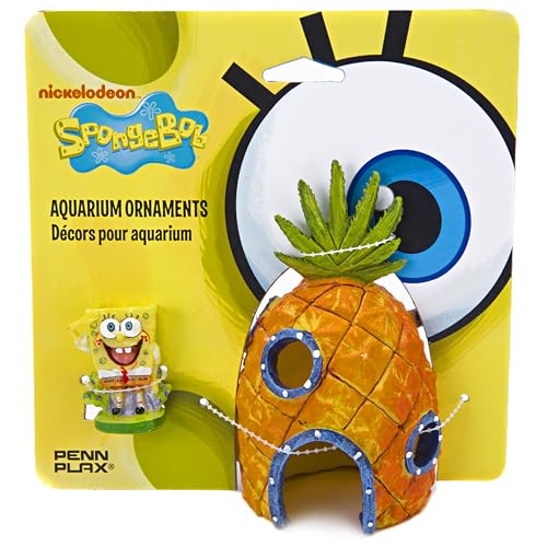 Spongebob/Pineapple 2pc Ornmnt Combo Pack Ornament by Penn-Plax