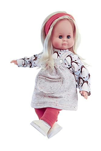 Schildkröt Puppe Schlummerle Gr. 37 cm (kämmbare Blonde Haare, Blaue Schlafaugen, Baby Puppe inkl. Kleidung) 2037158